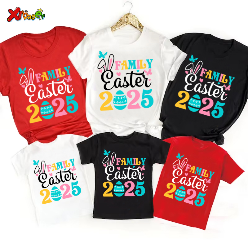 Summer Clothing New Look - Пасхальная семейная рубашка для вечеринки, одинаковые