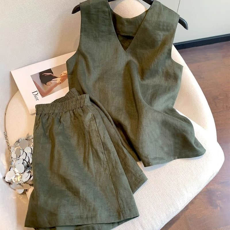 Summer Clothing Old Money - Комплекты из шорт: эстетика Old Money,