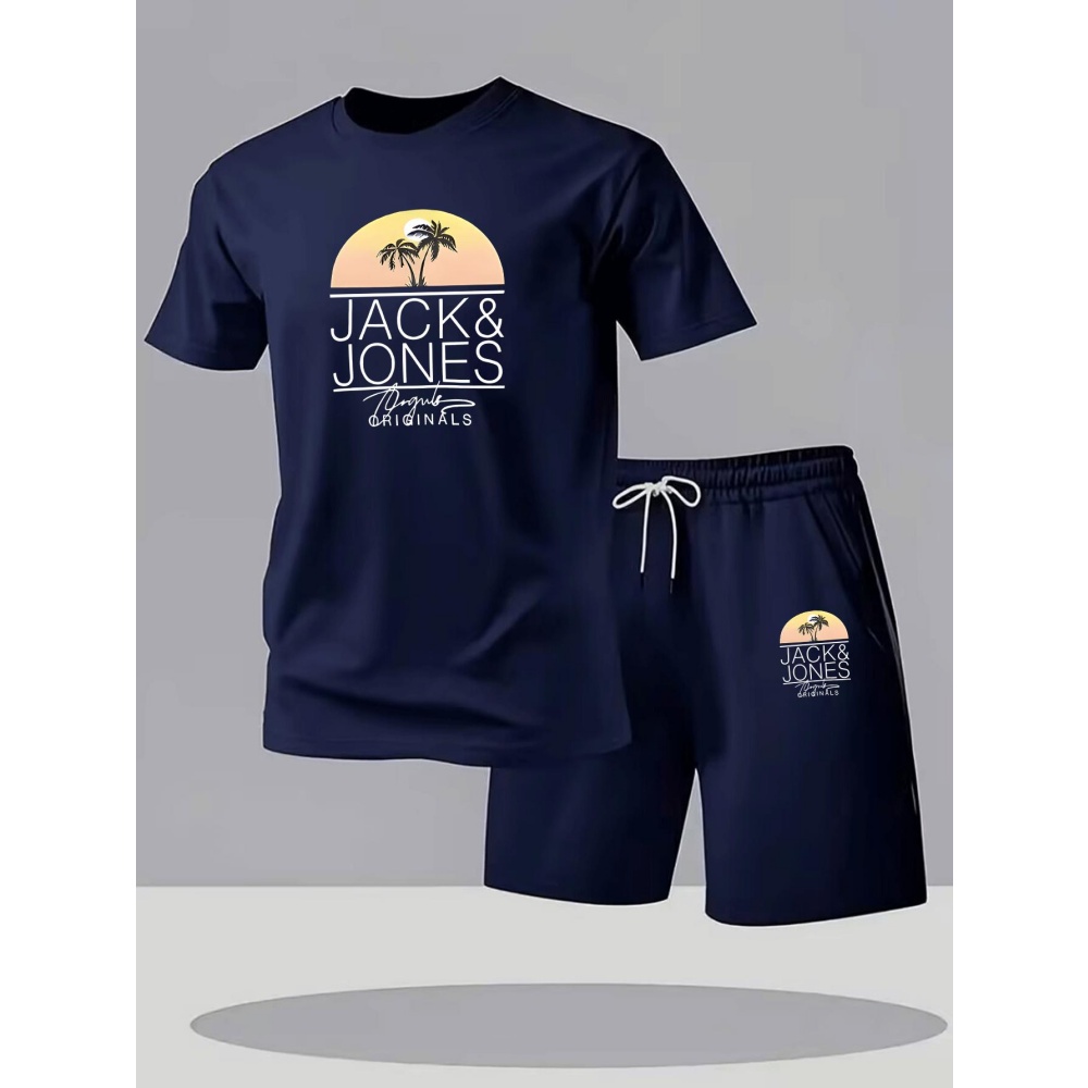 Summer Clothing For Young Men - Мужские комплекты для фитнеса: дышащие быстросохнущие