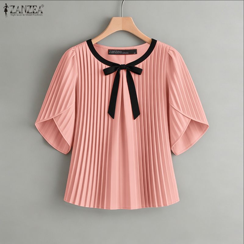 Summer Clothing Work - Летняя блузка ZANZEA 2026: Элегантная женская