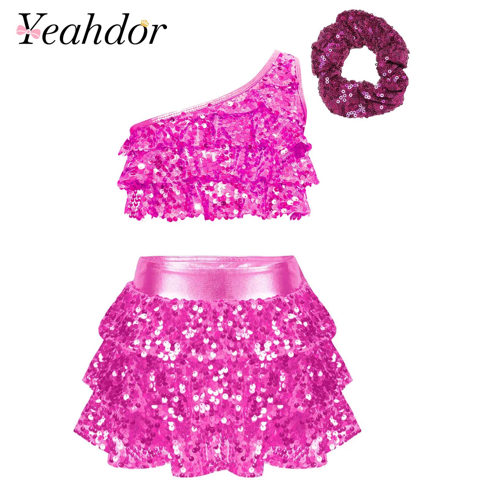 Summer Clothing For Kids Girls - Детский костюм для латинских джазовых танцев