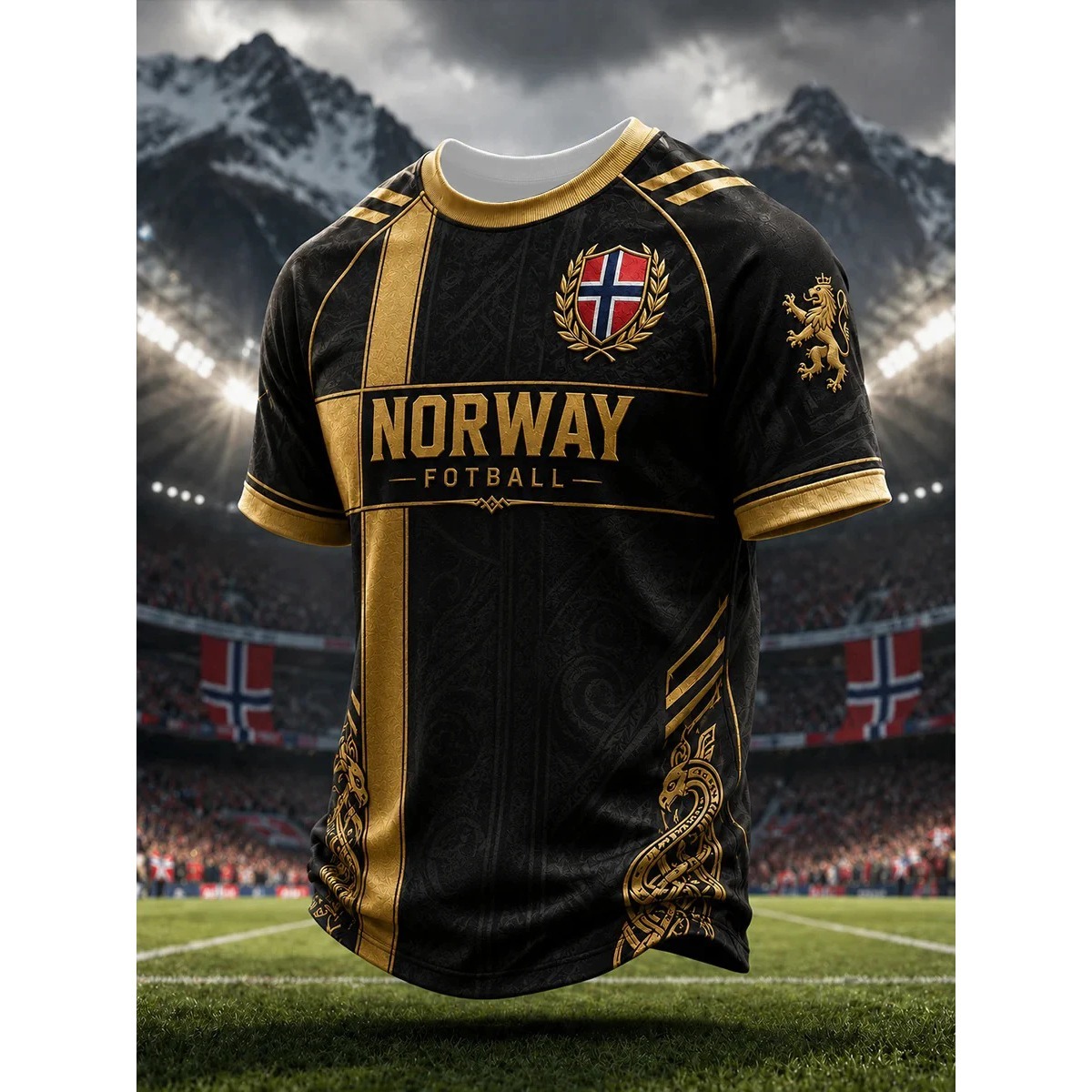 Summer Viking Clothing - Футболка для мужчин с принтом в