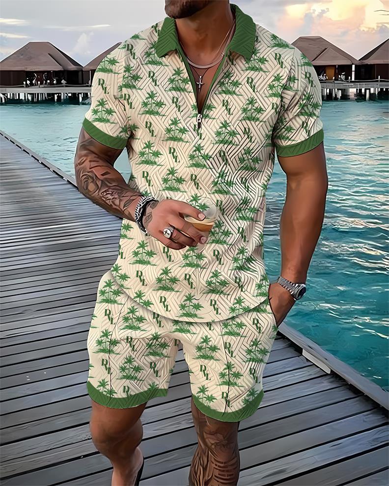 Summer Clothing Styles Men - Мужской летний спортивный костюм: комплект из