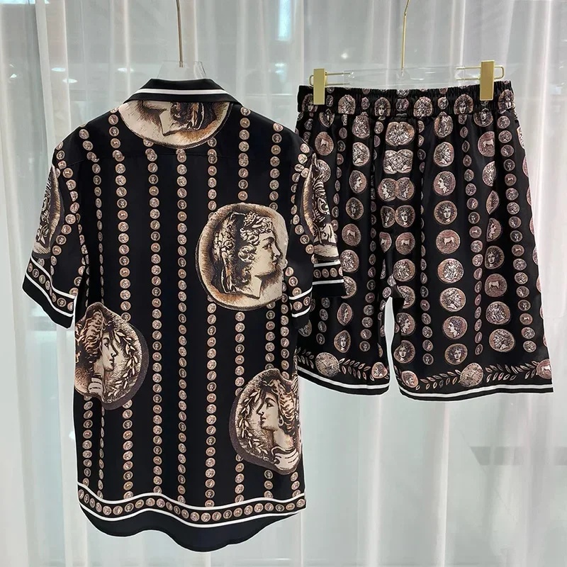 Summer Clothing Guys - Мужской комплект одежды Royal Luxury: винтажная