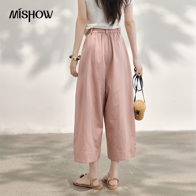 Модные розовые элегантные драп – обзор и цена Palazzo Pant Wide