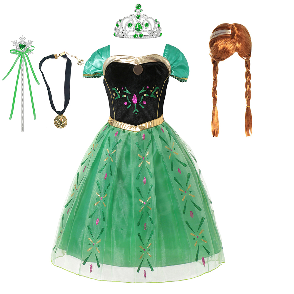 Костюм Анны для детей, нарядно – обзор и цена Summer Clothing For Kids Girls