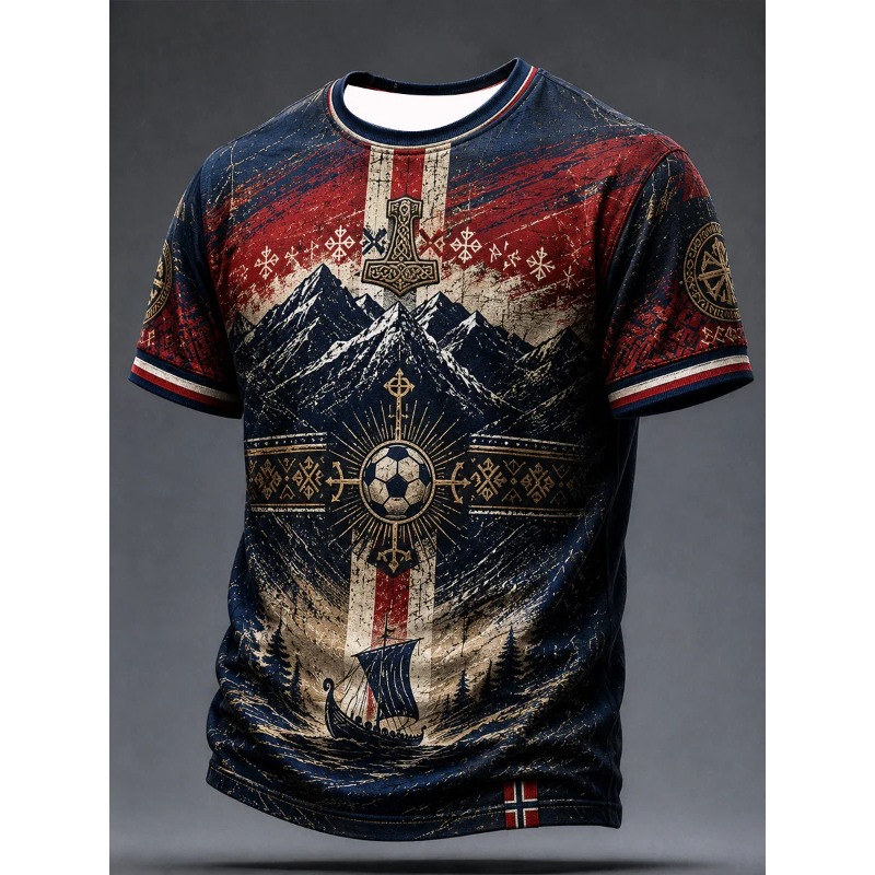 Футболка для болельщиков унисе – обзор и цена Summer Viking Clothing