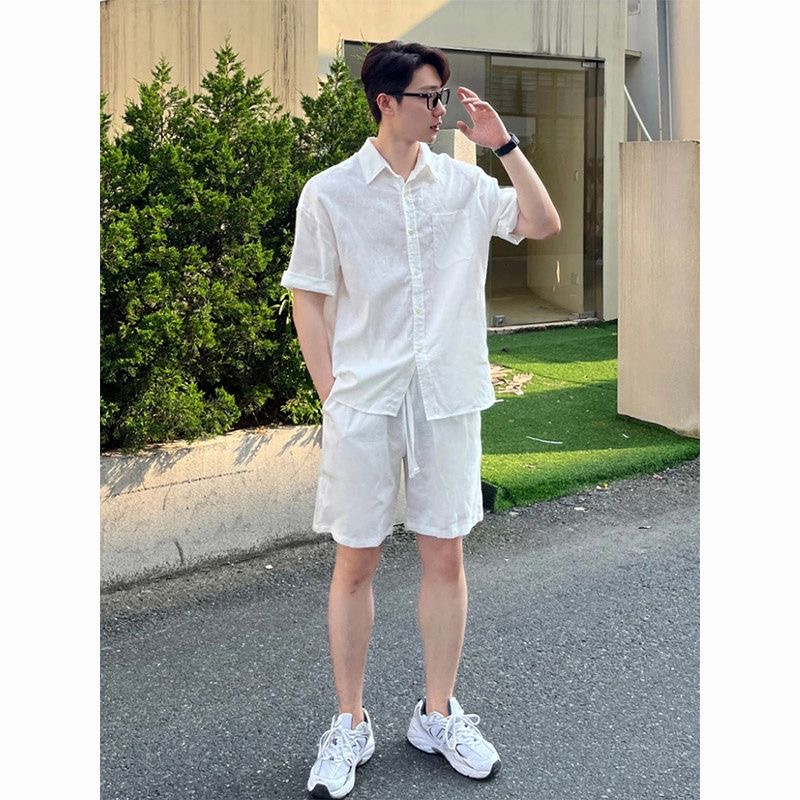 Повседневный комплект из хлопк – обзор и цена Summer Clothing Linen