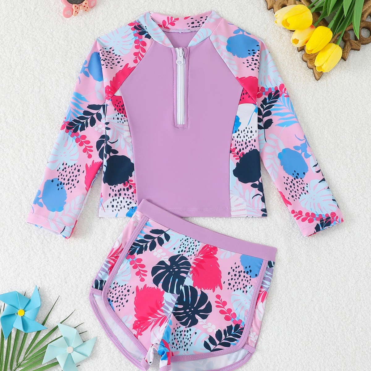 Детский комплект для плавания  – обзор и цена Rash Guard Long Sleeve