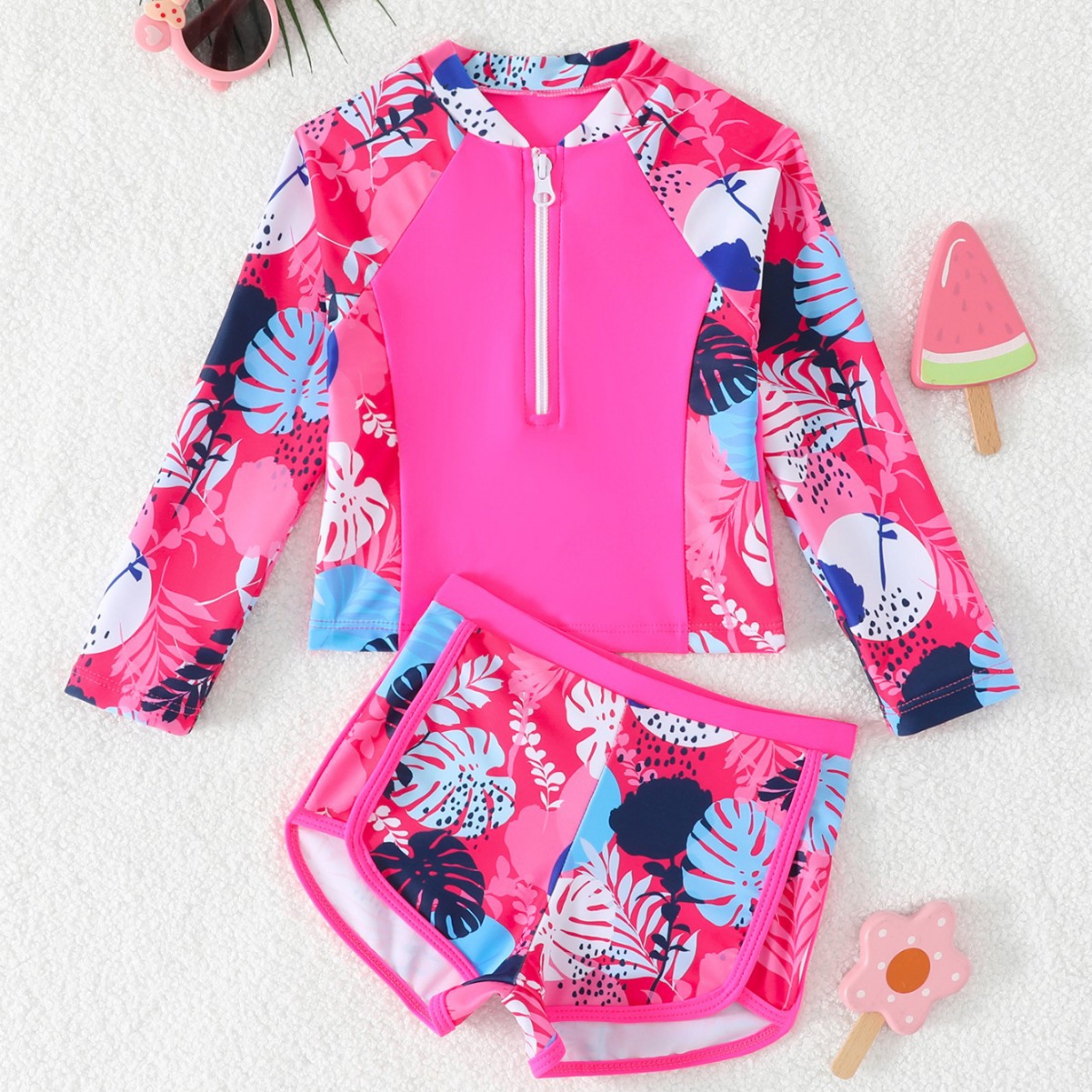 Детский комплект для плавания  – обзор и цена Rash Guard Long Sleeve