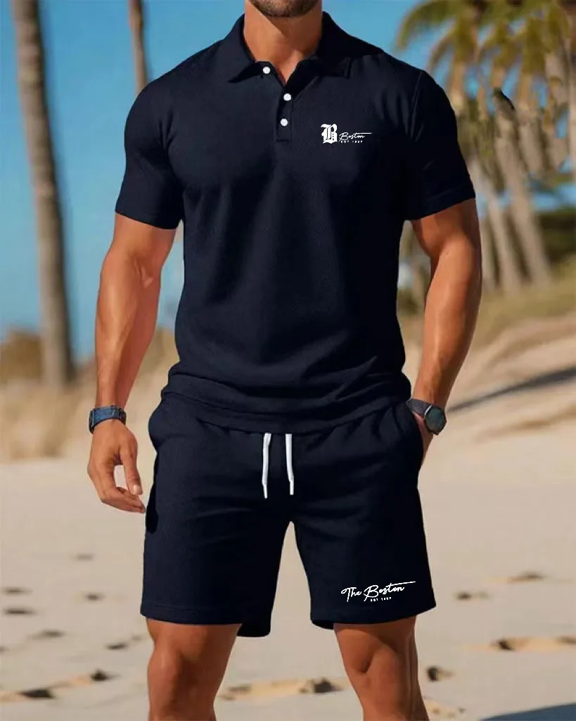 Летний новый мужской комплект  – обзор и цена Summer Clothing Guys