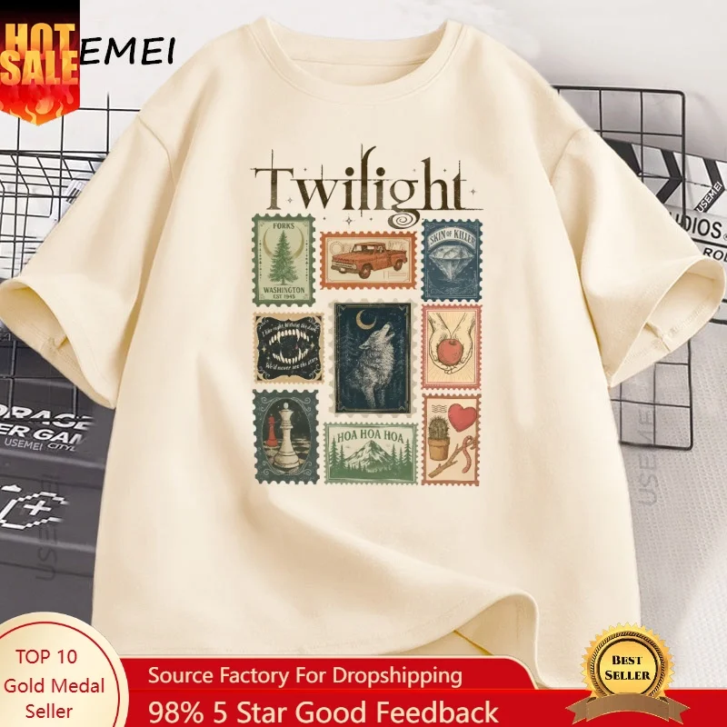 Винтажная футболка Twilight Fo – обзор и цена Quality Summer Clothing For Women