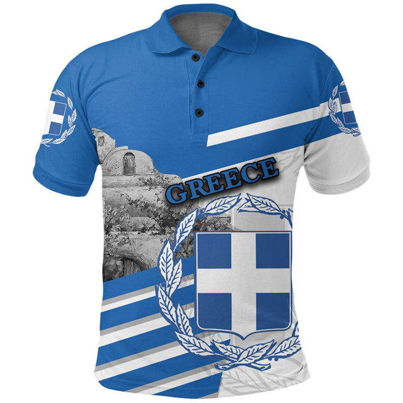 Флаг Греции Карта 3D-принт Пол – обзор и цена Summer Clothing For Greece