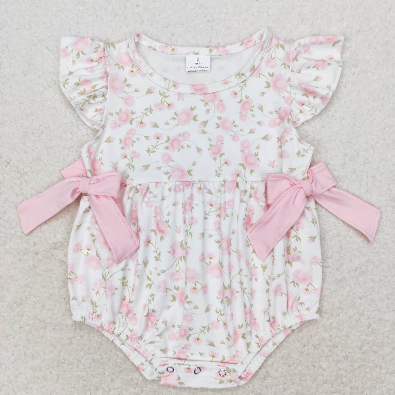 Розовые цветочные комбинезоны  – обзор и цена Summer Clothing Kids Sale