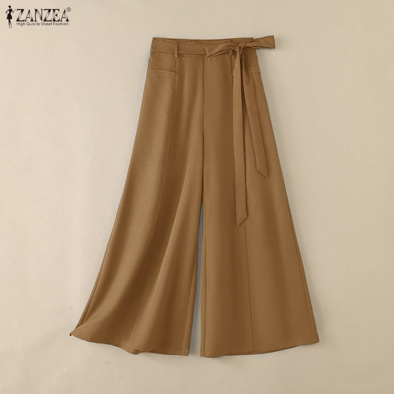 Женские брюки-палаццо ZANZEA б – обзор и цена Palazzo Pant Wide