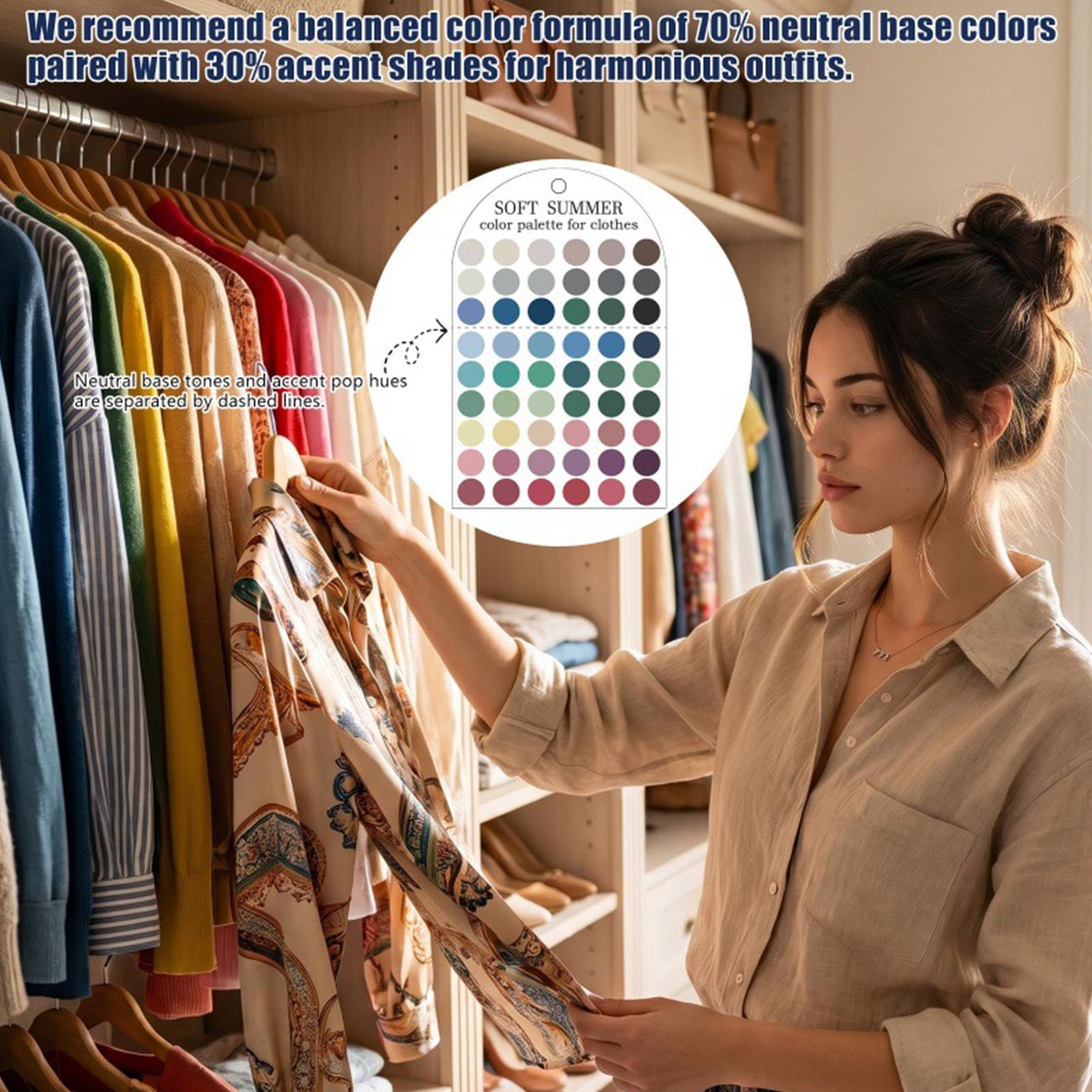 2 штуки акриловой сезонной пал – обзор и цена Summer Clothing Color Palette