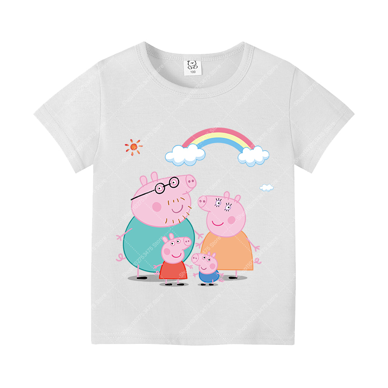 Детская хлопковая футболка для – обзор и цена Summer Clothing For Kids Girls