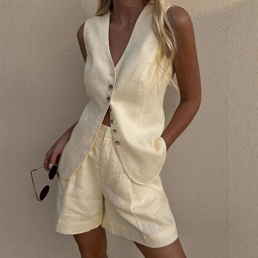 Хлопково-льняной комплект Wolf – обзор и цена Summer Clothing Linen