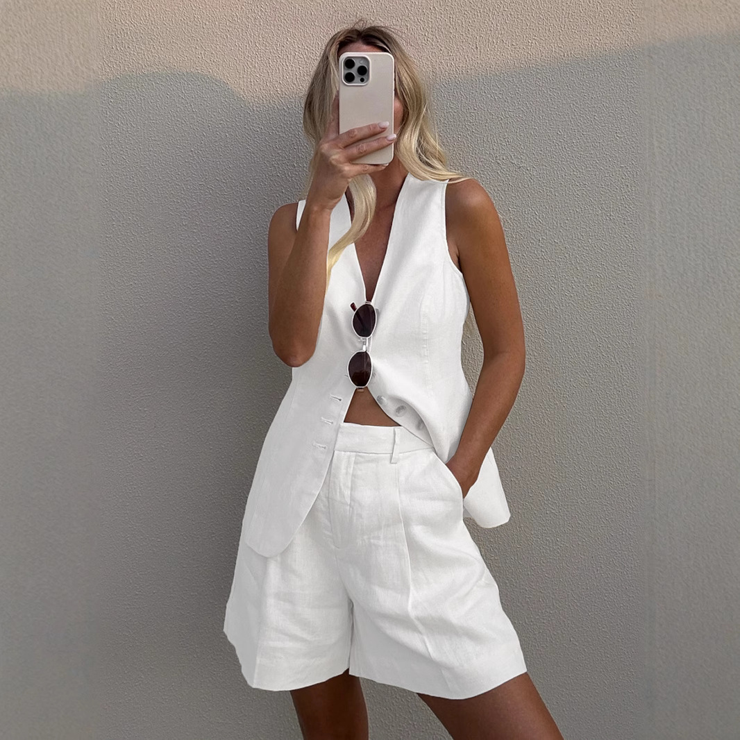 Хлопково-льняной комплект Wolf – обзор и цена Summer Clothing Linen