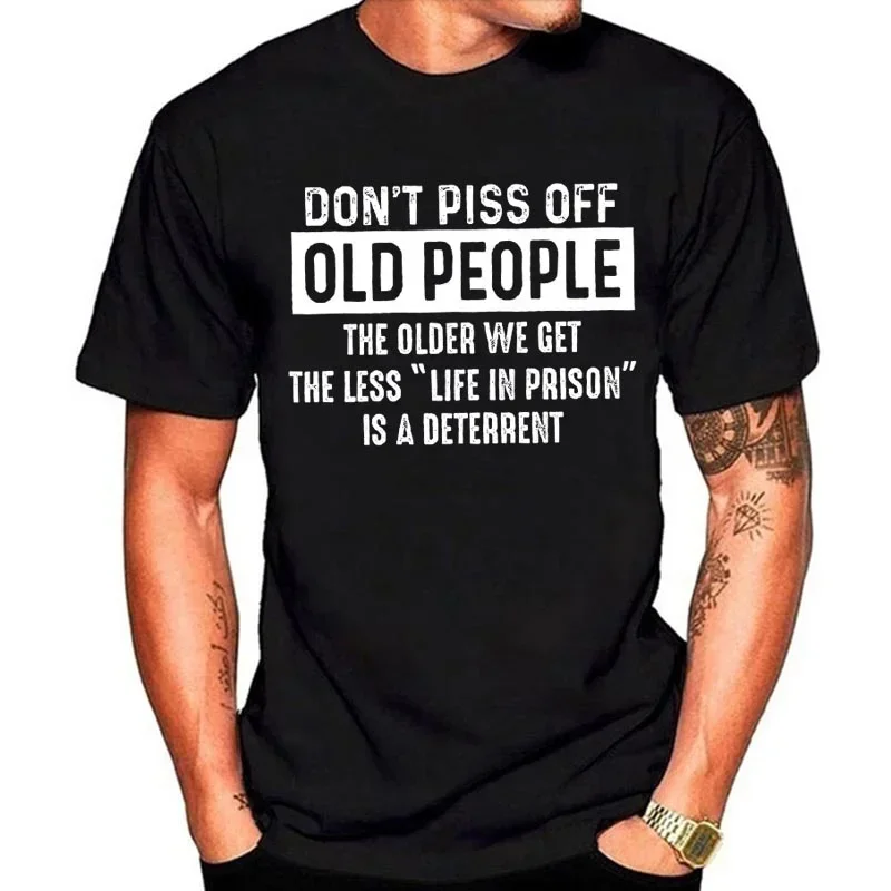 Dont Piss Off Old People Забав – обзор и цена Summer Clothing Old Money