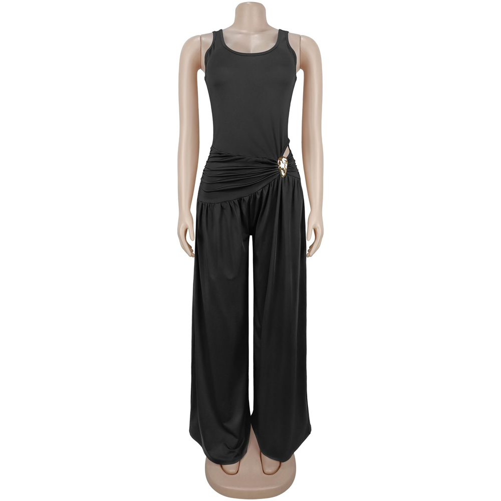 Однотонный женский комплект из – обзор и цена Palazzo Pant Wide