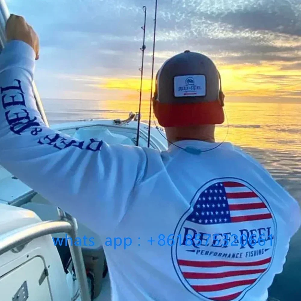 Мужские летние рыболовные футб – обзор и цена Rash Guard Long Sleeve