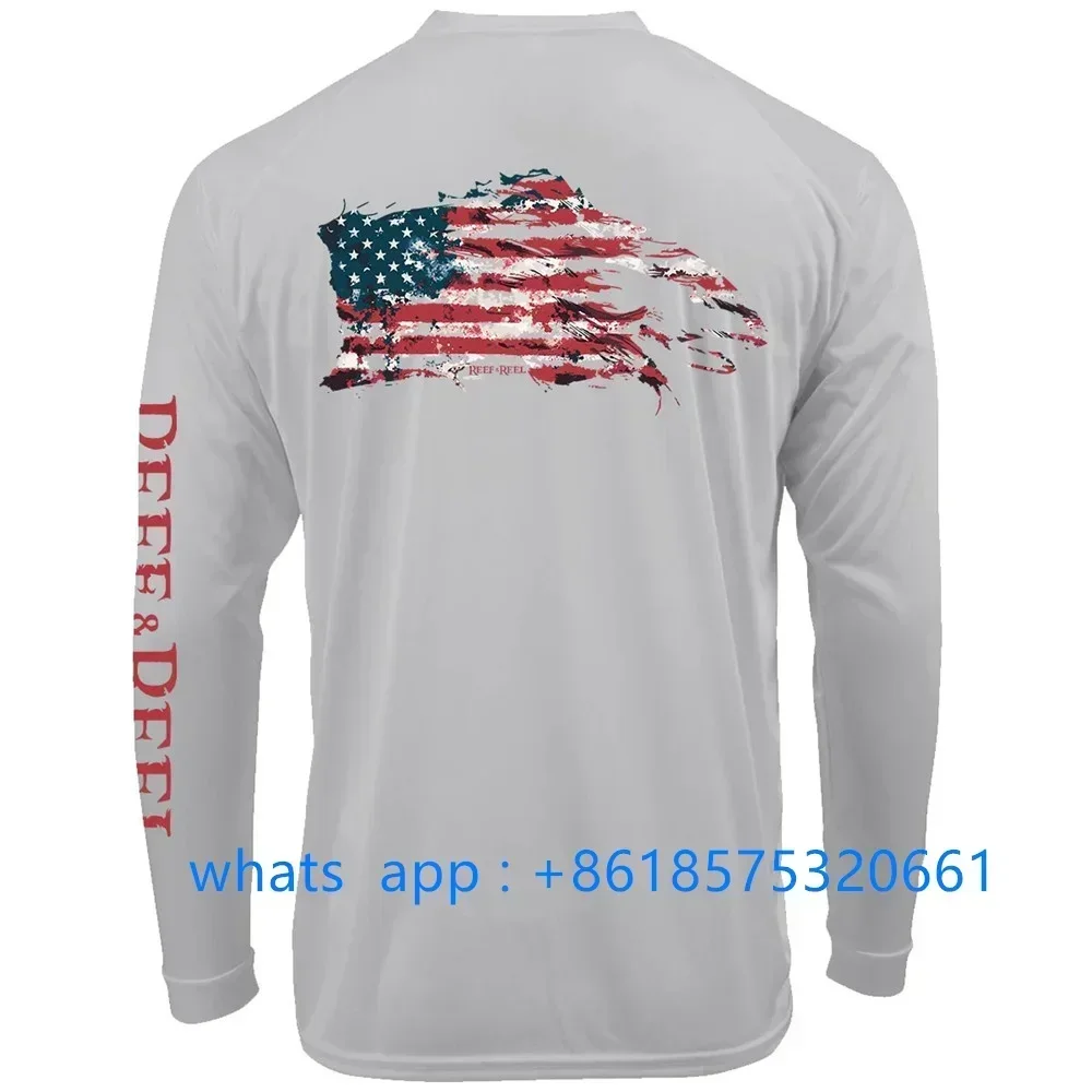 Мужские летние рыболовные футб – обзор и цена Rash Guard Long Sleeve