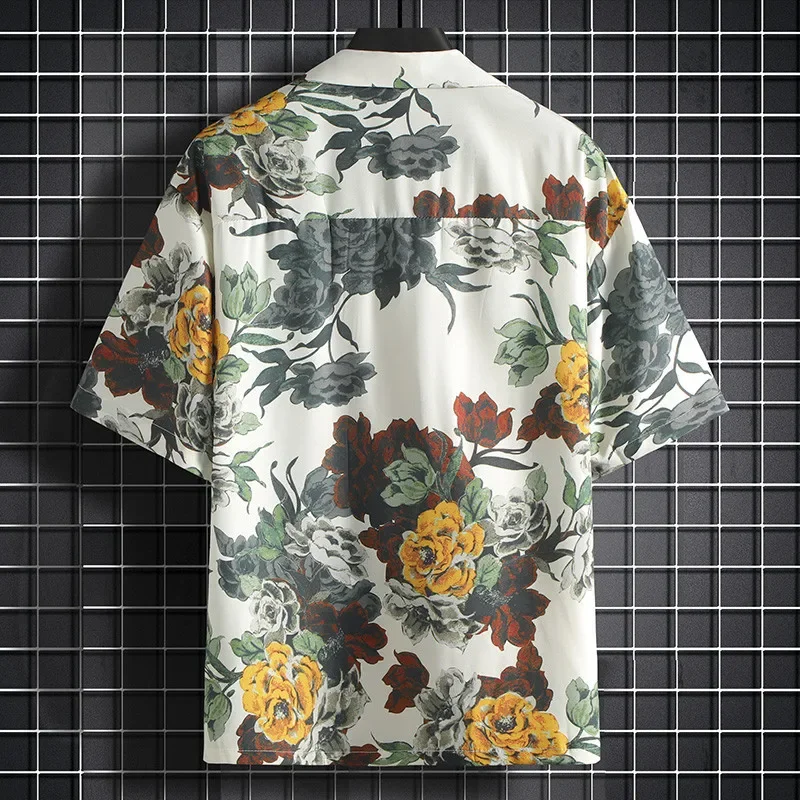 Рубашка с принтом, мужская руб – обзор и цена Summer Clothing Styles Men
