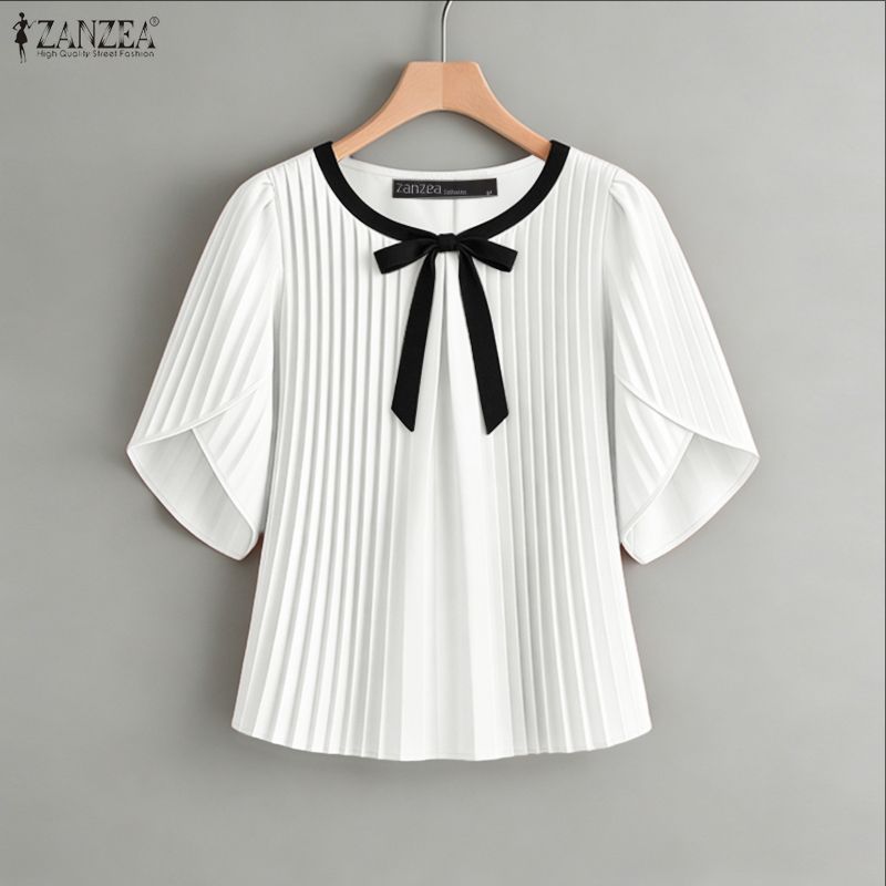 Летняя блузка ZANZEA 2026: Эле – обзор и цена Summer Clothing Work