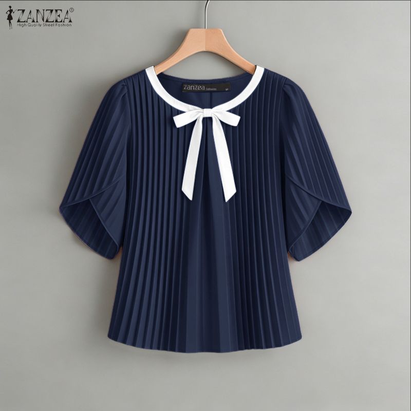 Летняя блузка ZANZEA 2026: Эле – обзор и цена Summer Clothing Work
