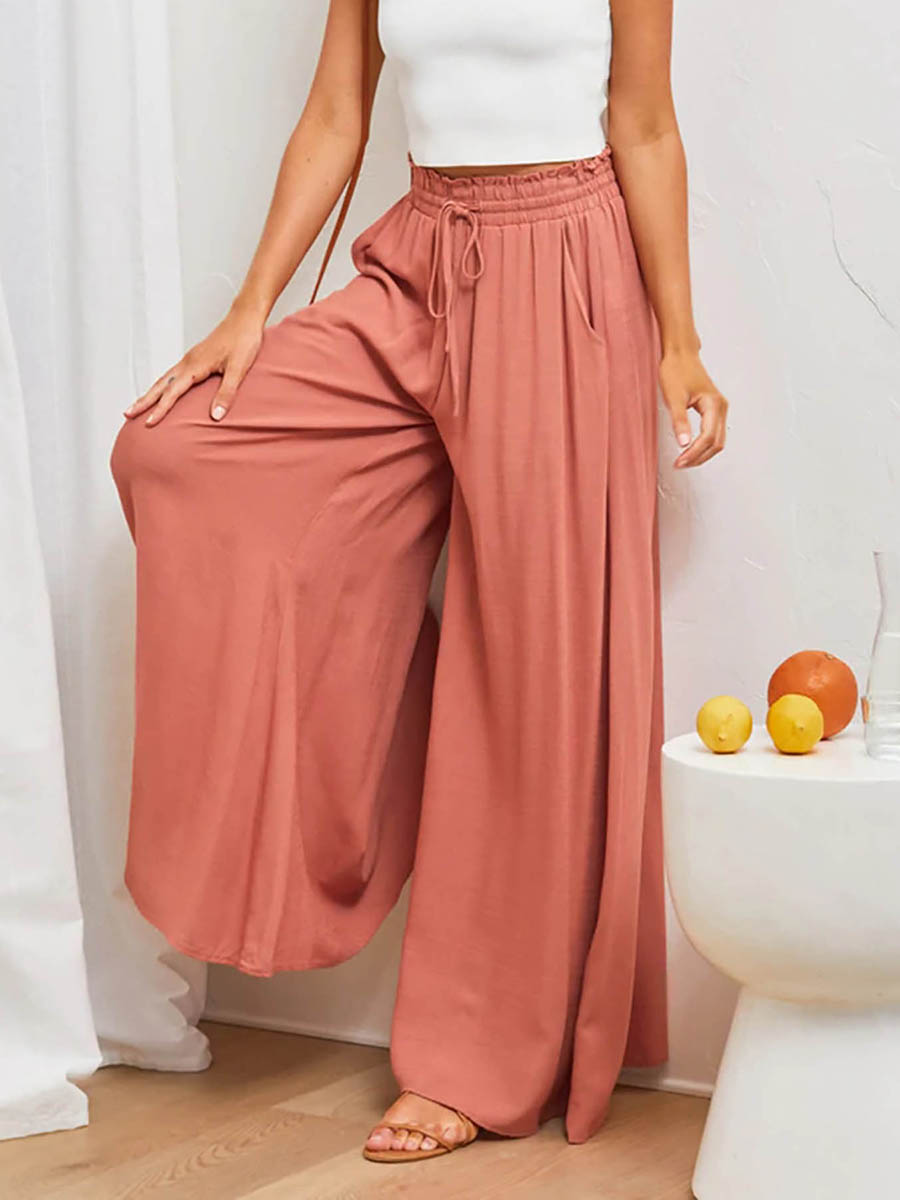 Женские брюки с высокой талией – обзор и цена Palazzo Pant Wide