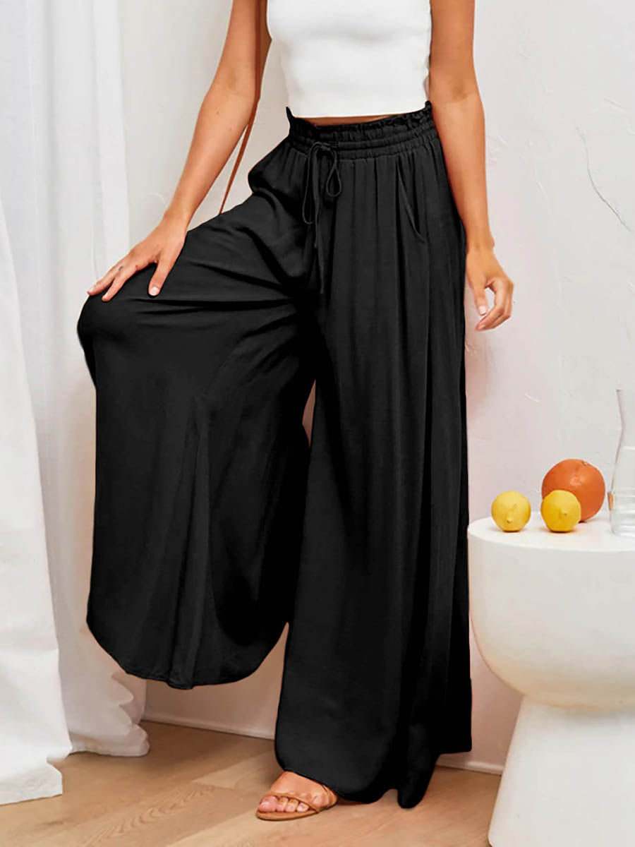 Женские брюки с высокой талией – обзор и цена Palazzo Pant Wide