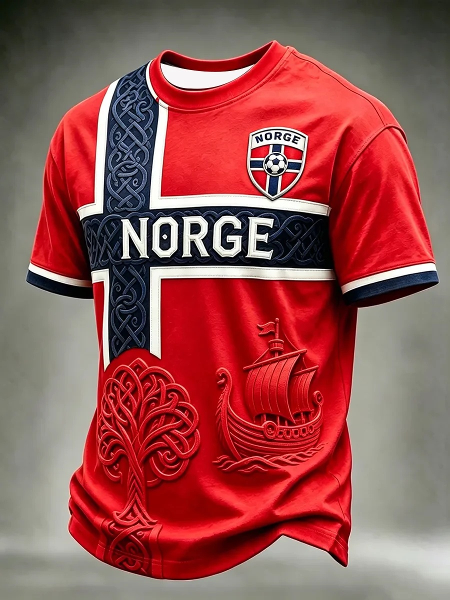 Летняя мужская футболка 2026 г – обзор и цена Summer Viking Clothing