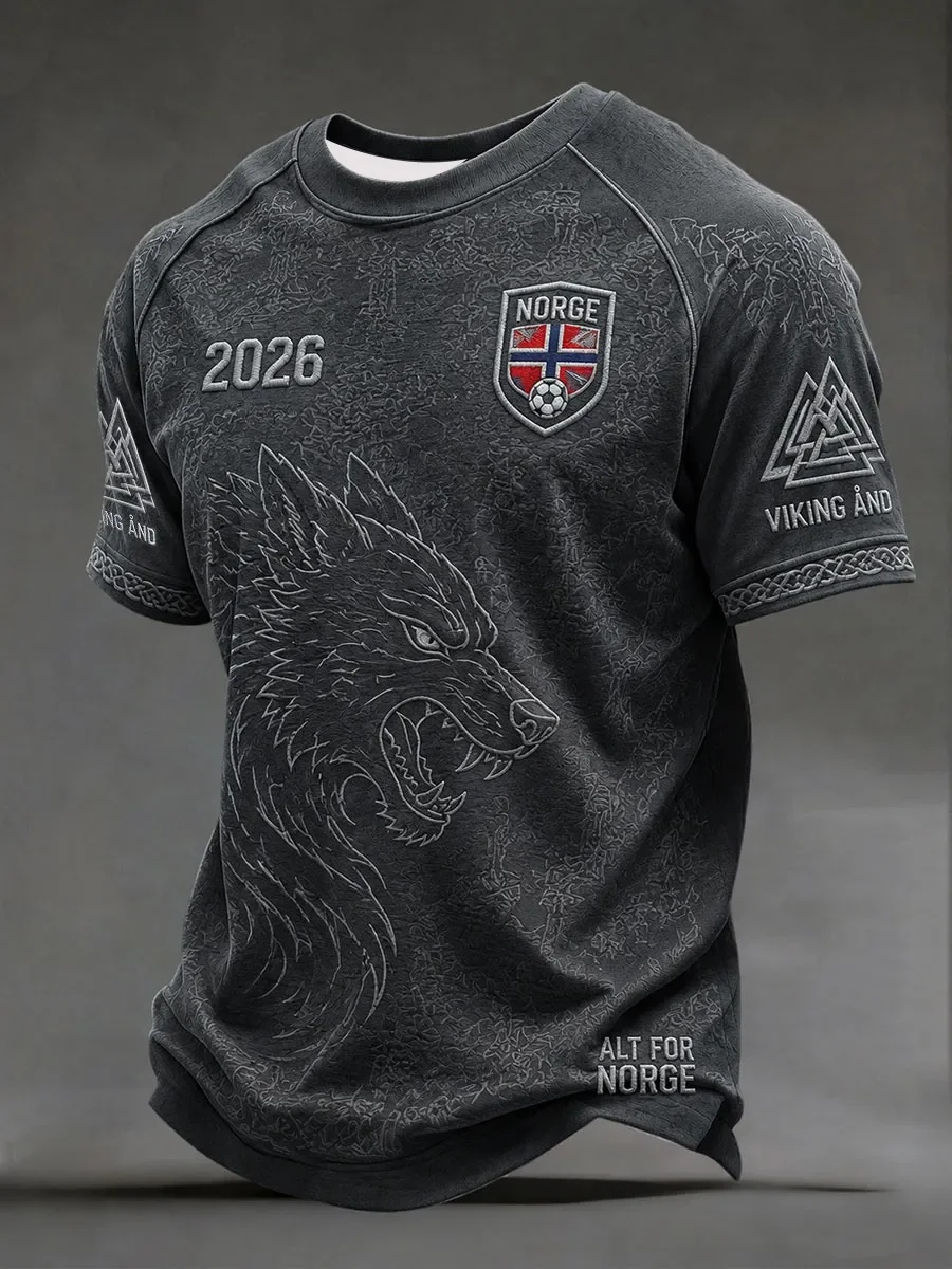 Летняя мужская футболка 2026 г – обзор и цена Summer Viking Clothing