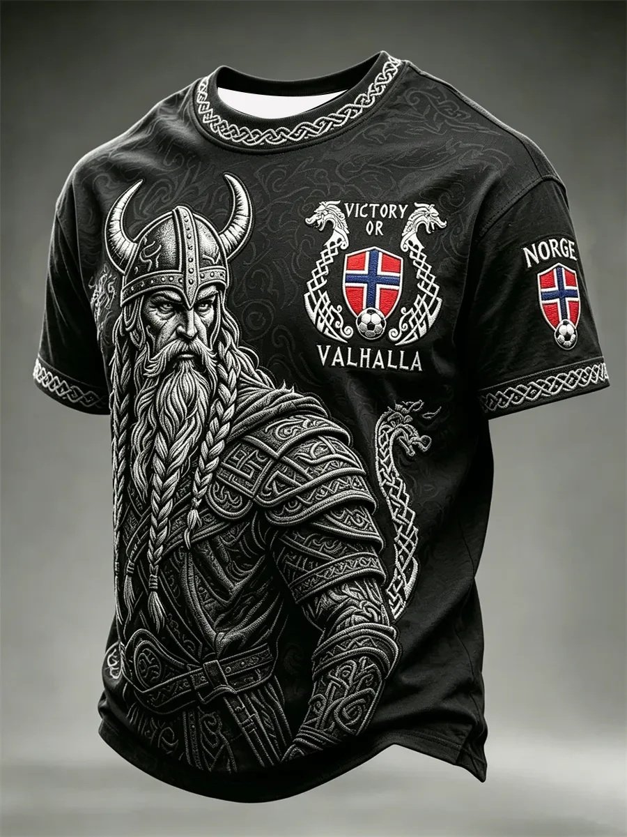 Летняя мужская футболка 2026 г – обзор и цена Summer Viking Clothing