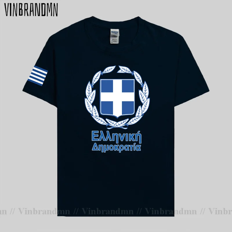 Греция мужская футболка мода 2 – обзор и цена Summer Clothing For Greece