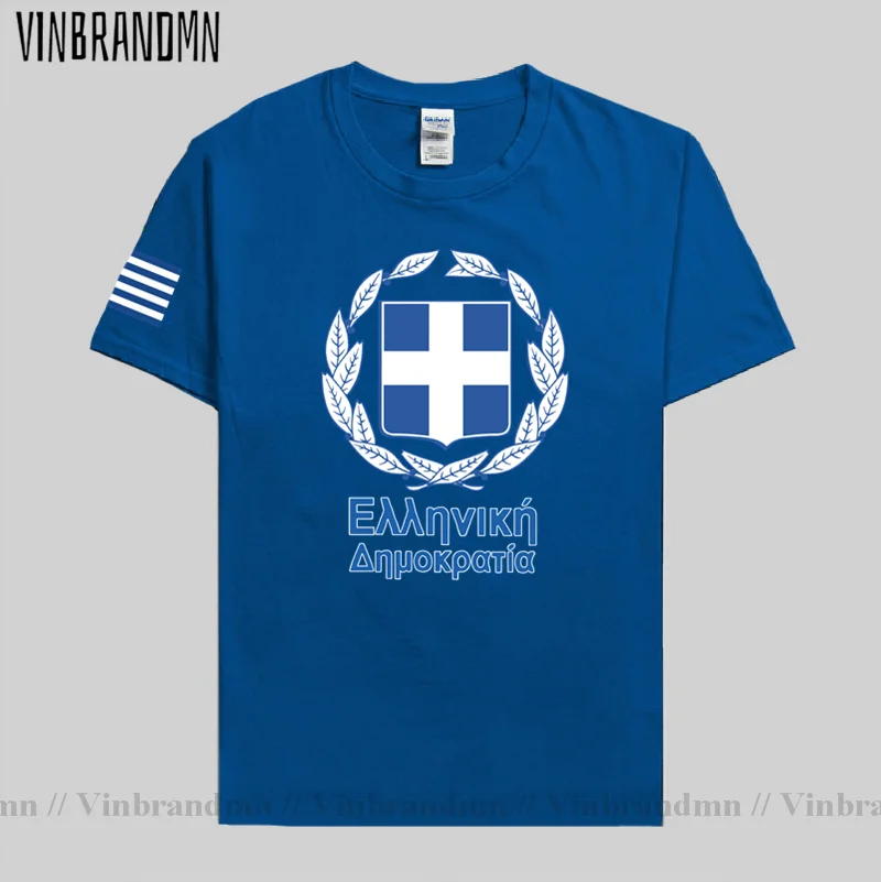 Греция мужская футболка мода 2 – обзор и цена Summer Clothing For Greece