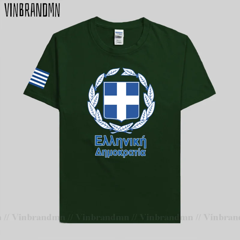 Греция мужская футболка мода 2 – обзор и цена Summer Clothing For Greece